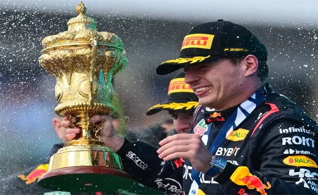 Verstappen takes 6th F1 victory in a row at British Grand Prix - Sakshi