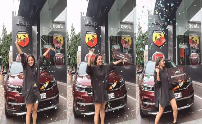 Actress Wamiqa Gabbi first car american brand jeep meridian price and details - Sakshi