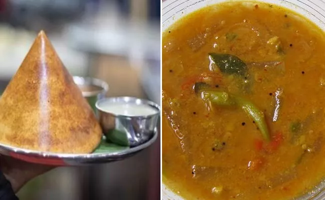 Fined Rs 3500 For Not Giving Sambar With Masala Dosa In Bihar - Sakshi