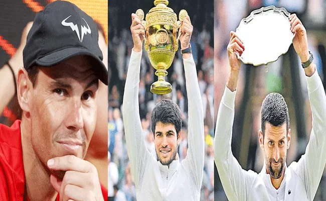 Nadal Bowled Over Alcaraz Beats Djokovic In Wimbledon Final Tweet Viral - Sakshi