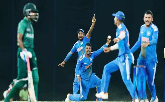 Emerging Teams Asia Cup 2023: Ind A Beat Ban A Face Pakistan In Final - Sakshi