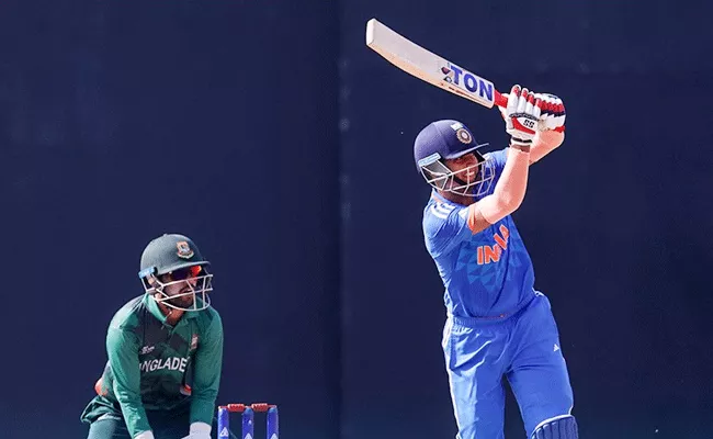 Asia Cup 2023 IND A Vs BAN A Semis: Yash Dhull 66 India All Out For 211 - Sakshi