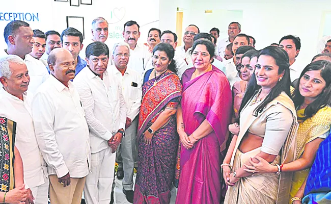 Minister Harish Rao started The Breath Clinic - Sakshi