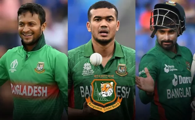 BCB rewards Shakib Al Hasan, Taskin Ahmed, Liton Das for snubbing IPL - Sakshi