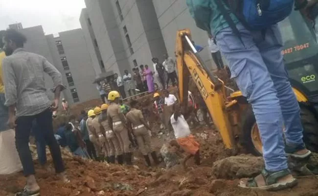 Tamil Nadu Crime Coimbatore Wall Collapse Killed Few - Sakshi