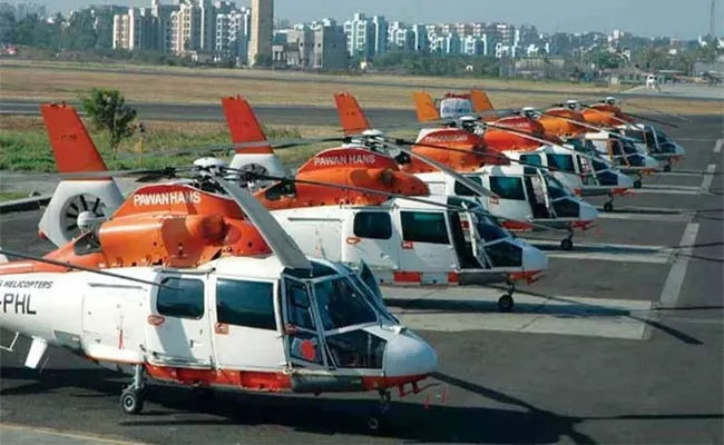 Government Has Decided To Call Off The Strategic Disinvestment Of Pawan Hans - Sakshi