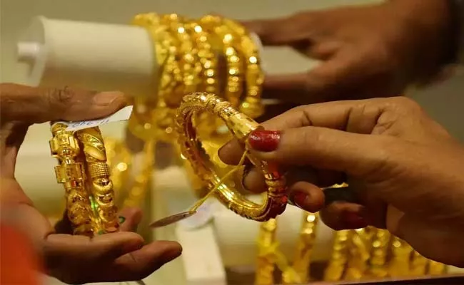 July 8th 2023 Gold rates today at three month low check details - Sakshi