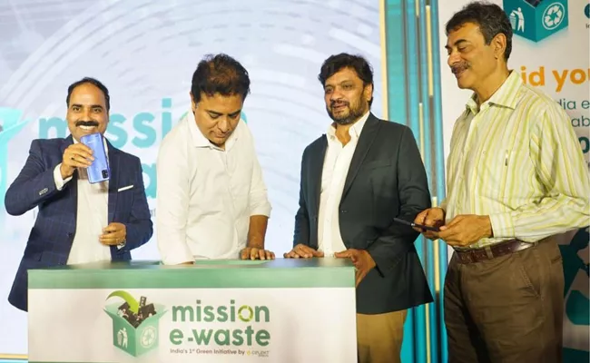 Celekt Mobiles Launches Mission E-waste In Hyderabad - Sakshi