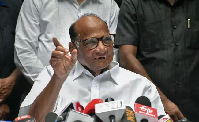 NCP Sharad Pawar Says Well-Wishers Trying To Go With BJP - Sakshi