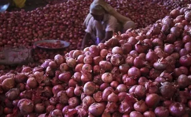 Govt imposes 40 pc export duty on onion to increase local supply - Sakshi