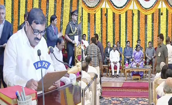 Patnam Mahender Reddy Sworn In As Telangana Minister - Sakshi