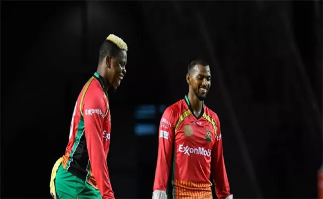 CPL 2023: Pooran Slams Blasting Fifty Vs St Kitts, Rutherford Fifty Goes In Vain - Sakshi