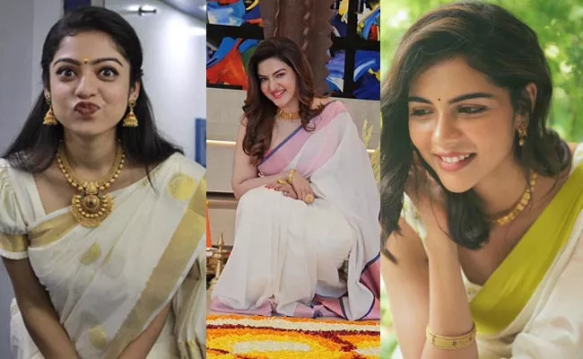 Malayalam Actress Onam Festival Pics 2023 - Sakshi