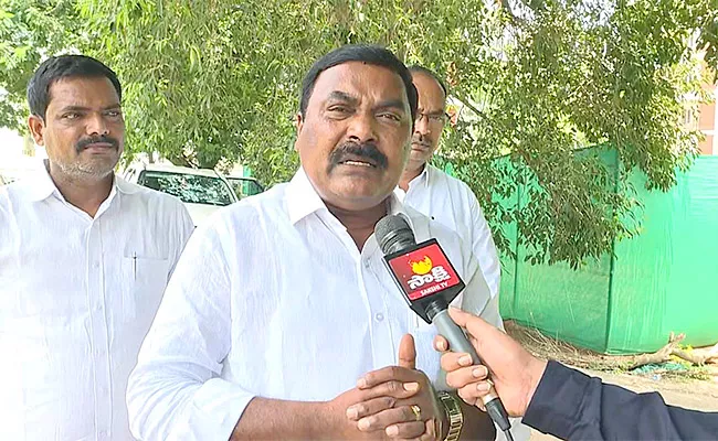 Minister Merugu Nagarjuna Comments On Chandrababu - Sakshi