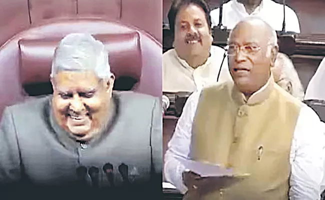 Parliament session: Married for over 45 years, never angry Rajya sabha chairman Jagdeep Dhankhar - Sakshi