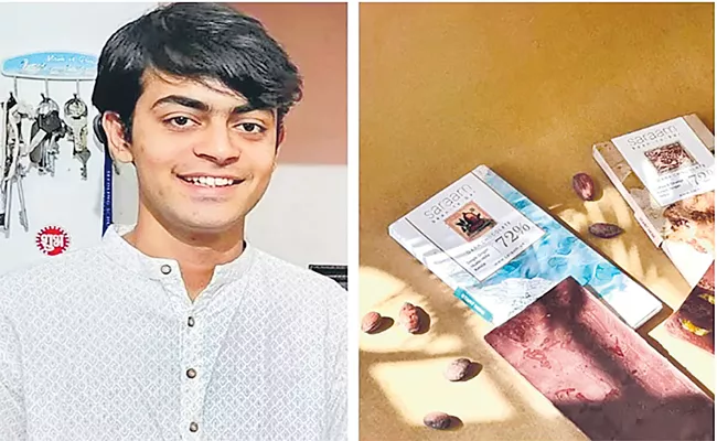 19 Year Old Udaipur Boy Who Started Chocolate Company - Sakshi