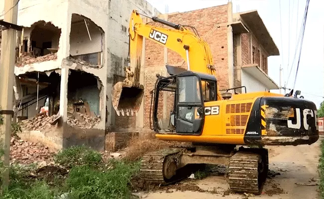 High Court Order Hits The Brakes On Bulldozers In Haryana - Sakshi