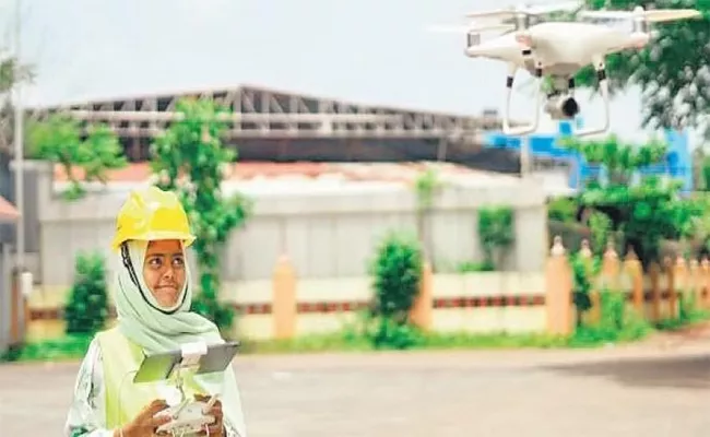 Keralas First DGCA Licensed Woman Drone Pilot - Sakshi