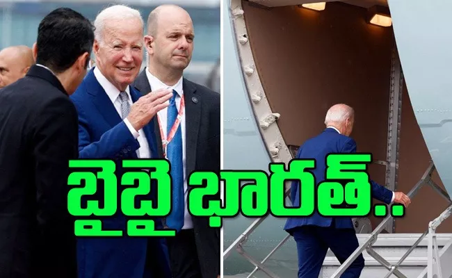 G20 Summit US President Joe Biden Departs For Vietnam - Sakshi