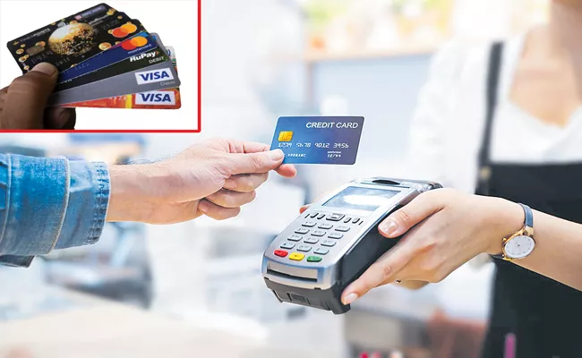 Debit card usage slow for three years and UPI transactions up 428percent - Sakshi