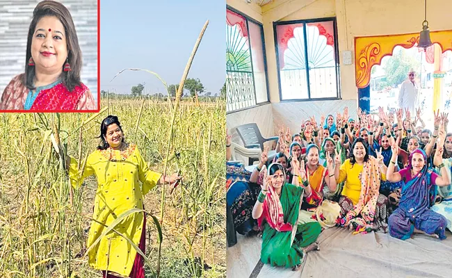 Sharmila Jain Oswal Impactful Farming and Millet Revolution - Sakshi