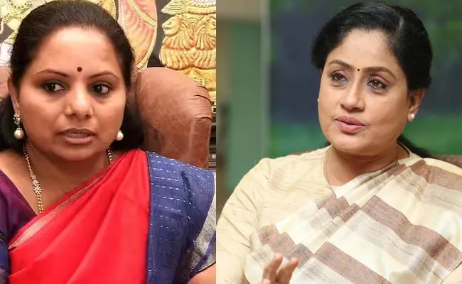 Vijayashanti Express sympathy On Kalvakuntla Kavitha ED Notice Row - Sakshi