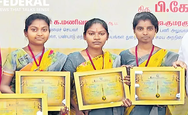 Tamilnadu trains three women to be temple priests - Sakshi