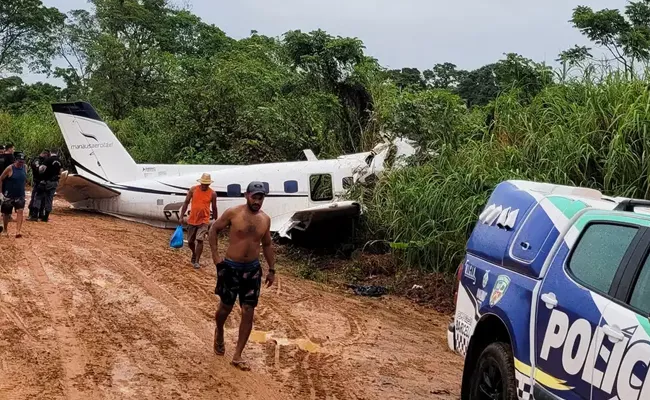 Brazil Plane Crash In Amazon Region 14 People Dead - Sakshi
