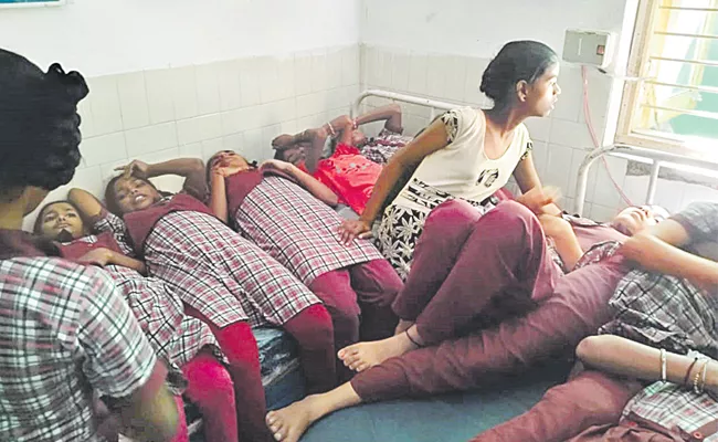 30 female students fell ill after eating breakfast - Sakshi