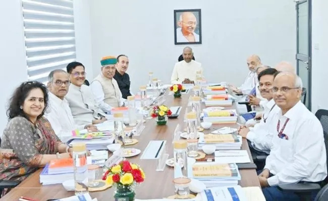 first meeting of One Nation One Election committee Done - Sakshi
