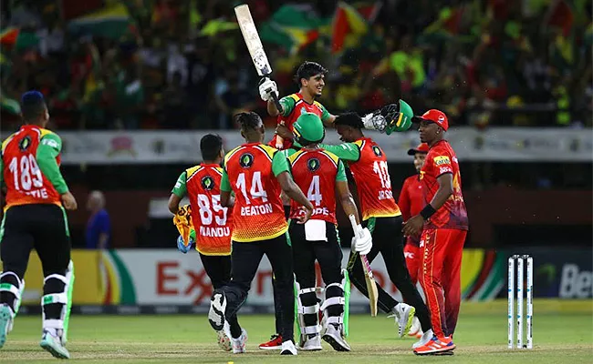 Guyana Amazon Warriors win maiden CPL title beating Trinbago Knight Riders by 9 wickets - Sakshi