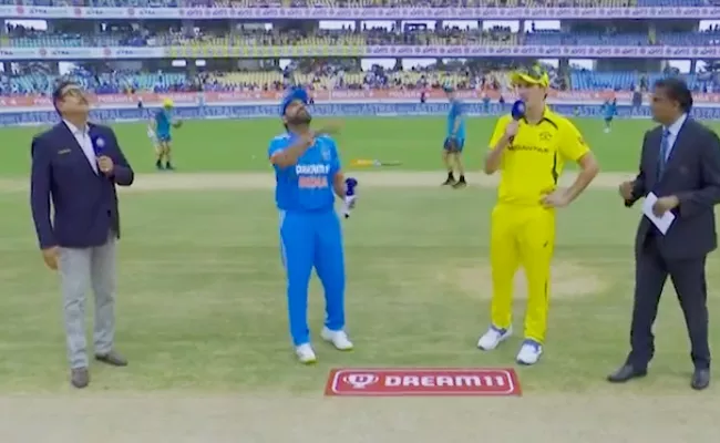 Ind vs Aus 3rd ODI: Australia Won Toss Playing XIs Rohit Virat In - Sakshi