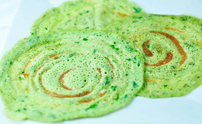 How To Make Healthy Green Dosa Recipe In Telugu - Sakshi