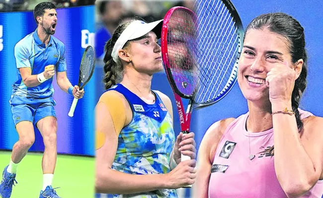 The Serbian star prevailed in a five set battle - Sakshi