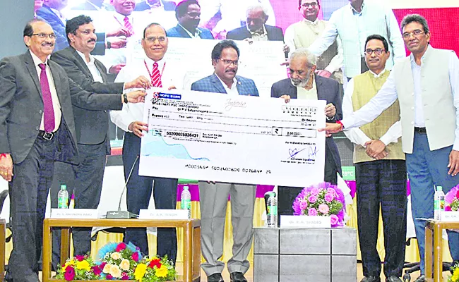  Swaminathan Award for Satyanarayana for contributions to agriculture - Sakshi