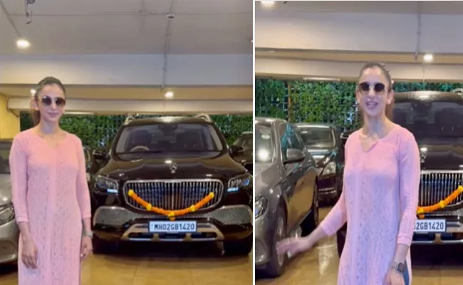 Rakul Preet Singh Buys Mrercedez Benz Swanky Car Goes Viral - Sakshi