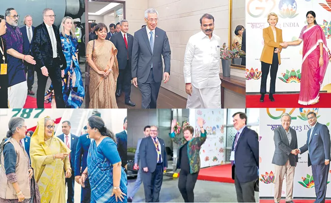 G20 Summit 2023: Joe Biden, Rishi Sunak, other world leaders to arrive in Delhi - Sakshi