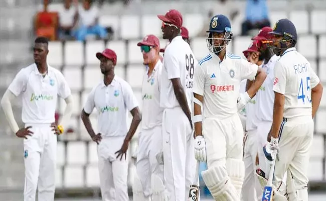 Ind vs WI 1st Test: ICC Punish West Indies Windsor Park Below Average Pitch  - Sakshi
