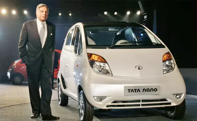 Is Viral Post Of Rata Tata On His Dream Car Tata Nano Ev, Real Or Fake - Sakshi