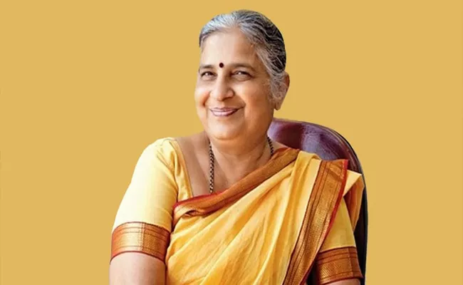 Money Collections In The Name Of Infosys Sudhamurthy - Sakshi