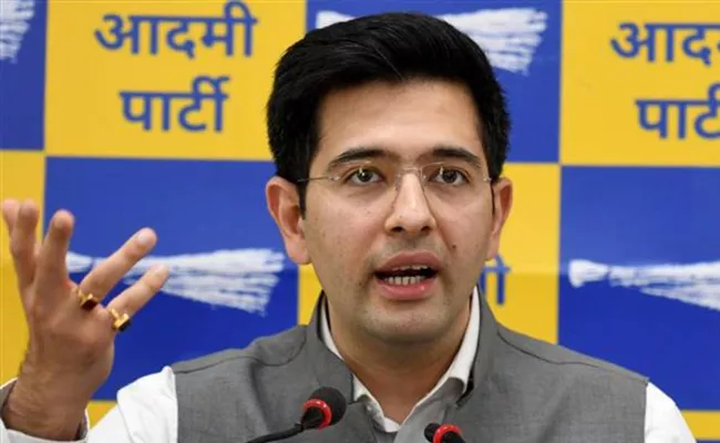 Bungalow Cancelled To Silence Vocal MP Raghav Chadha After Court Relief  - Sakshi
