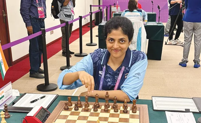 Asian Games Indian Men Women Chess Team Wins In Round 3 - Sakshi