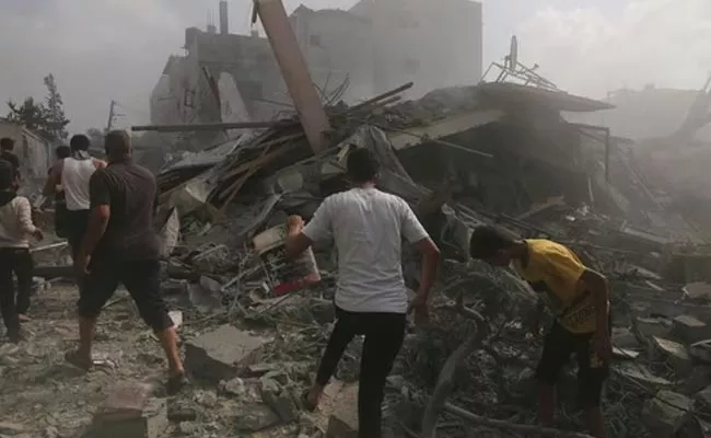 Israels Urgent Warning To Gaza Residents - Sakshi