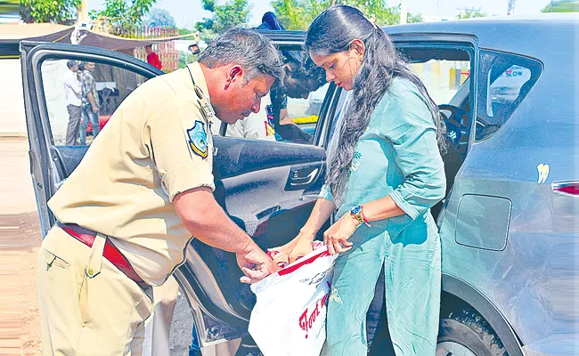police over action on election code of conduct - Sakshi
