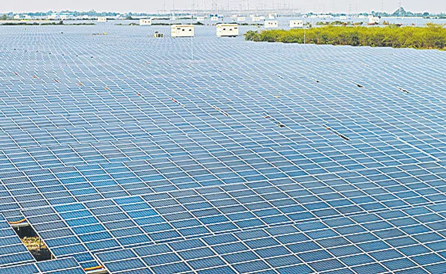 Adani plans to build 10 GW solar manufacturing capacity by 2027 - Sakshi