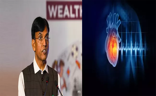 Mandaviya Said Severe Covid Avoid Overexertion To Prevent Heart Attacks - Sakshi