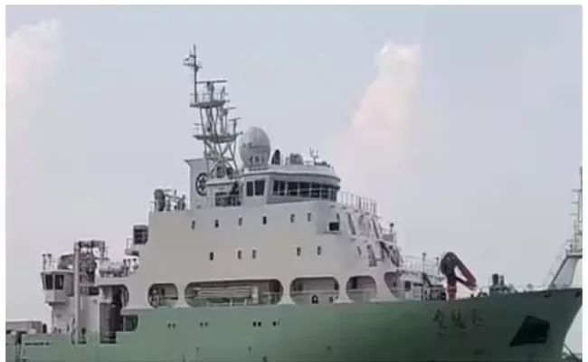 China Ship xi yan- 6 Mission Sri Lanka a Big Threat to India - Sakshi
