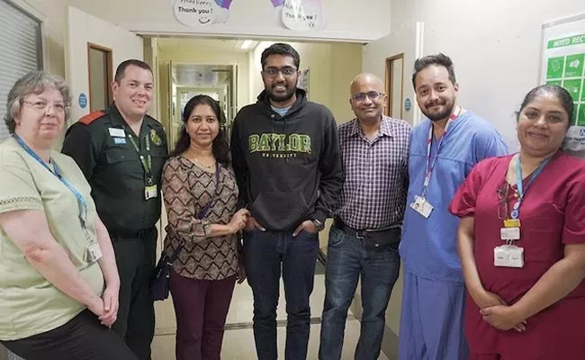 Indian-American Student Heart Stopped Six Times In London - Sakshi
