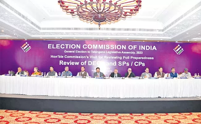 Elections should be conducted in accordance with the guidelines says ec - Sakshi