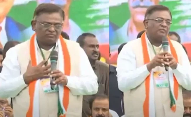 Congress Leader Gaddam Vinod Reacts On Obscene Video In His Mobile - Sakshi
